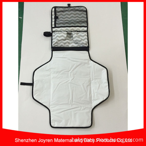 Customized Chevron Pattern Diaper Changing Station For Baby Travel